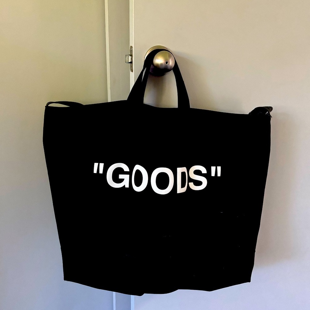 Off White “Goods” Tote Bag